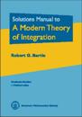 Solution Manual to a Modern Theory of Integration