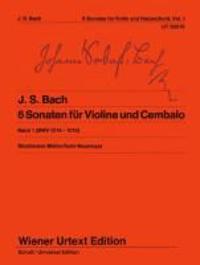 6 SONATAS VOLUME 1 BWV 10141016 VOL 1