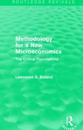 Methodology for a New Microeconomics (Routledge Revivals)