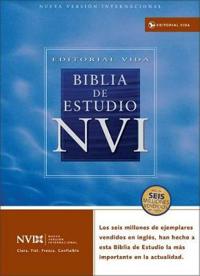 Biblia De Estudio NVI / NVI Study Bible