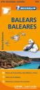 Balearerna Michelin 579 delkarta Spanien : 1:140000