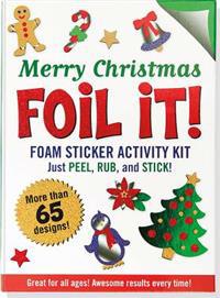 Large Foil It! Merry Christmas