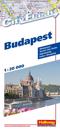 Budapest 1:20 000 (laminoitu, ydinkeskustan kartta)
