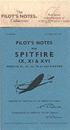 Spitfire IX Pilots Notes