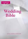 KJV Wedding Bible, Ruby Text Edition, White French Morocco Leather, KJ223:T