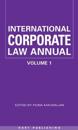 International Corporate Law - Volume 1