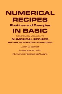 Numerical Recipes Routines and Examples in Basic