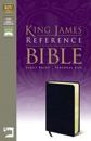 KJV, Reference Bible, Giant Print, Personal Size, Bonded Leather, Navy, Red Letter Edition