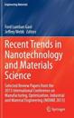 Recent Trends in Nanotechnology and Materials Science