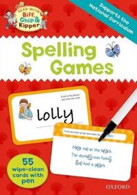 Oxford Reading Tree Read with Biff, Chip and Kipper:: Spelling Games Flashcards