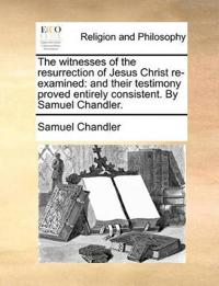 The Witnesses of the Resurrection of Jesus Christ Re-Examined
