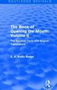 The Book of the Opening of the Mouth: Vol. II (Routledge Revivals)