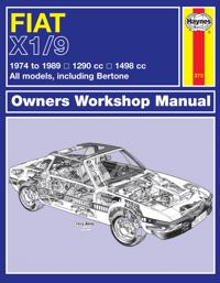 Fiat X1/9 Owner's Workshop Manual