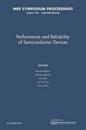 Performance and Reliability of Semiconductor Devices: Volume 1108