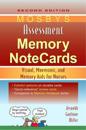 Mosby's Assessment Memory NoteCards
