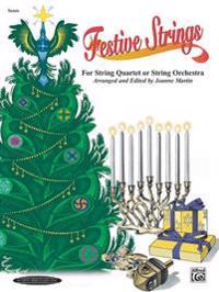 Festive Strings for String Quartet or String Orchestra: Score