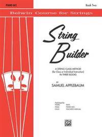 String Builder, Bk 2: Piano Acc.
