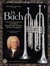 Johann Sebastian Bach: Two-Part Inventions for Two Trumpets: Book/2-CD Pack