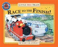 Little red trains race to the finish