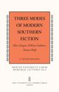 Three Modes of Southern Fiction