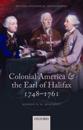 Colonial America and the Earl of Halifax, 1748-1761