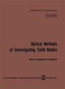 Volume 25: Optical Methods of Investigating Solid Bodies