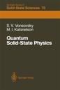 Quantum Solid-State Physics