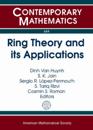 Ring Theory and Its Applications