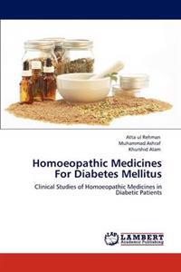 Homoeopathic Medicines for Diabetes Mellitus