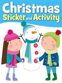 Snowman Christmas Sticker Activity