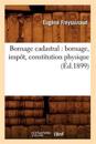 Bornage Cadastral: Bornage, Imp?t, Constitution Physique (?d.1899)