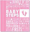 Baby Steps: Baby's First-Year Album (Girl's Baby Book)