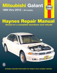 Haynes Mitsubishi Galant 1994 Thru 2012 Automotive Repair Manual