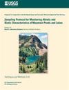 Sampling Protocol for Monitoring Abiotic and Biotic Characteristics of Mountain Ponds and Lakes