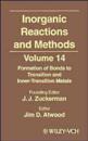 Inorganic Reactions and Methods, The Formation of Bonds to Transition and Inner-Transition Metals