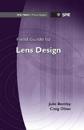 Field Guide to Lens Design