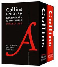 Collins English Paperback Dictionary and Thesaurus Set