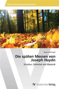Die Spaten Messen Von Joseph Haydn