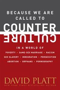 Because We Are Called to Counter Culture: In a World of Poverty, Same-Sex Marriage, Racism, Sex Slavery, Immigration, Persecution, Abortion, Orphans,