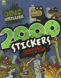 Dino Supersaurus: 2000 Stickers