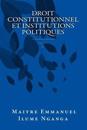 Droit Constitutionnel Et Institutions Politiques: République Démocratique Du Congo