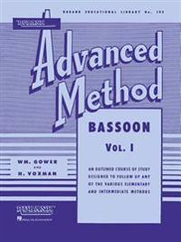 Rubank Advanced Method: Bassoon, Vol. I