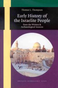 Early History of the Israelite People