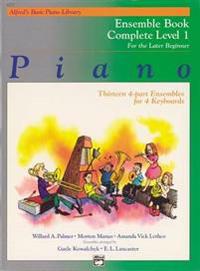 Alfred's Basic Piano Course Ensemble Book: Complete 1 (1a/1b)