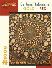 Barbara Takenaga Gold + Red 1,000-piece Jigsaw Puzzle