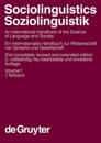 Sociolinguistics / Soziolinguistik. Volume 1