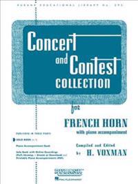 Concert and Contest Collection: For French Horn with Piano Accompaniment