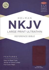 Large Print Ultrathin Reference Bible-NKJV
