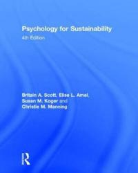 Psychology for Sustainability