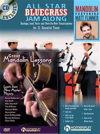 Mandolin Jam Along Bundle Pack: Includes All Star Bluegrass Jam Along for Mandolin (Book/CD) and Great Mandolin Lessons DVD